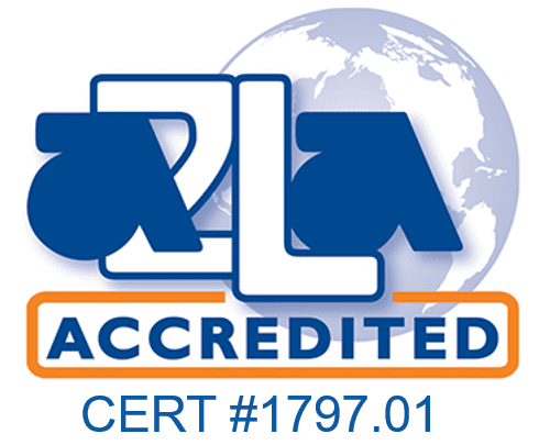 A2LA Cert #1797.01