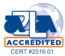 A2LA Cert #2516.01